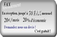 FAX ABONNEMENT